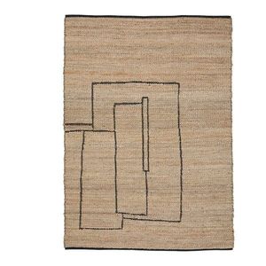 Obojstranný/ručne tkaný jutový koberec v prírodnej farbe 160x230 cm Velira – Kave Home vyobraziť