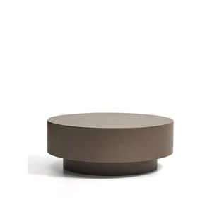 Betónový okrúhly Záhradný konferenčný stolík ø 60 cm Garbet – Kave Home vyobraziť