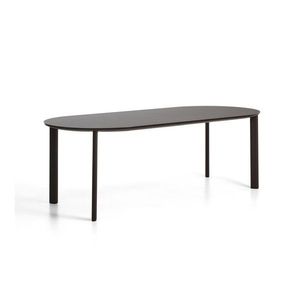 Záhradný jedálenský stôl so sklenenou doskou 100x230 cm Erice – Kave Home vyobraziť