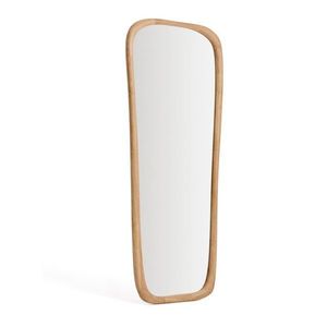 Nástenné zrkadlo s dreveným rámom 61x158 cm Alura – Kave Home vyobraziť
