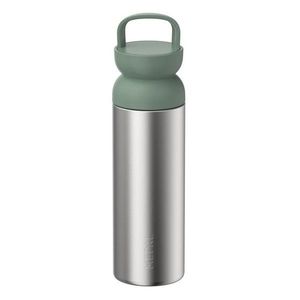 Termofľaša z nehrdzavejúcej ocele v striebornej farbe/šalviová zelená 500 ml Ellipse – Mepal vyobraziť