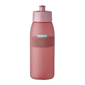 Svetločervená plastová fľaša 500 ml Ellipse – Mepal vyobraziť