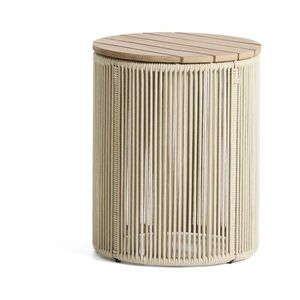 Okrúhly záhradný stolík s doskou z akácie ø 40 cm Dandara – Kave Home vyobraziť