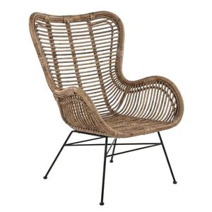 Ratanové záhradné kreslo v prírodnej farbe Rattan – Ego Dekor vyobraziť