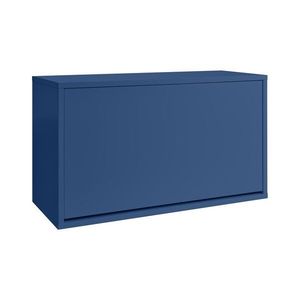 Modrá výklopná/závesná skrinka na topánky 70x30x40 cm – ReCollector vyobraziť
