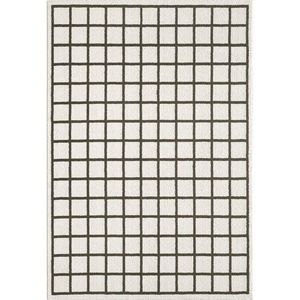 Tmavozelený/krémovobiely koberec 160x230 cm Picnic – ESTE vyobraziť