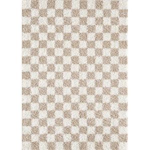 Béžový/krémovobiely koberec 80x150 cm Grida – ESTE vyobraziť