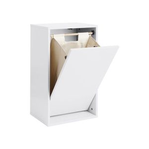Biely nástenný kôš na bielizeň Laundry Box – ReCollector vyobraziť