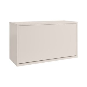 Svetlosivá výklopná/závesná skrinka na topánky 70x30x40 cm – ReCollector vyobraziť