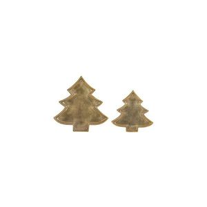 Kovová dekoratívna tácka 24x23 cm Noelle Christmas Tree – Ladelle vyobraziť