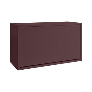 Vínovočervená výklopná/závesná skrinka na topánky 70x30x40 cm – ReCollector vyobraziť