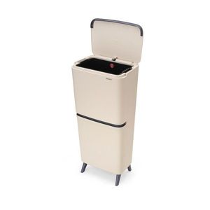 Svetlosivý plastový odpadkový kôš 20+25 l na triedený odpad SortUp Recycle Hi – Brabantia vyobraziť