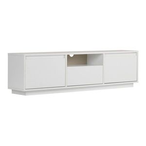 Biely TV stolík 160x42x30 cm Sentinel – Kalune Design vyobraziť