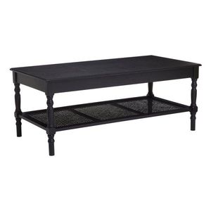 Čierny konferenčný stolík 60x120 cm Heritage – Premier Housewares vyobraziť