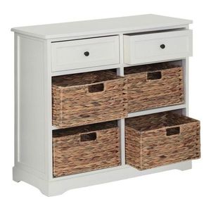 Slonovinová komoda z masívu paulownie 76x70x33 cm Vermont – Premier Housewares vyobraziť