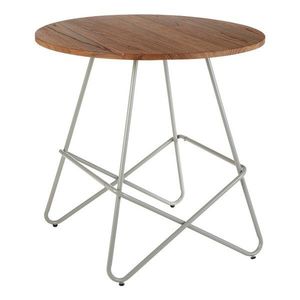 Okrúhly jedálenský stôl z brestového dreva ø 80 cm District – Premier Housewares vyobraziť