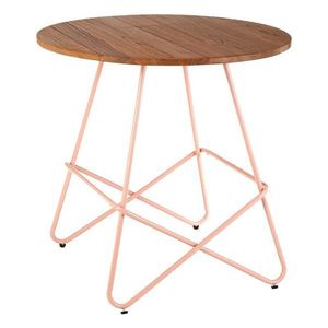 Okrúhly jedálenský stôl z brestového dreva ø 80 cm District – Premier Housewares vyobraziť