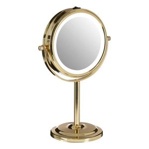 Kozmetické zrkadlo s osvetlením/zväčšovacie (zväčšenie 2x) ø 15 cm Cassini – Premier Housewares vyobraziť