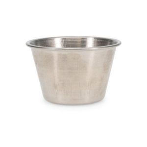 Kovová servírovacia miska v striebornej farbe 110 ml Serve – BonBistro vyobraziť