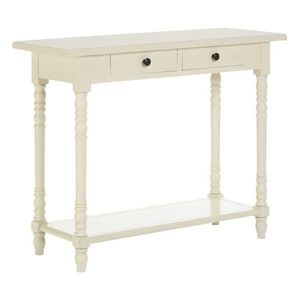 Slonovinový konzolový stolík z borovicového dreva 35x96 cm Heritage – Premier Housewares vyobraziť