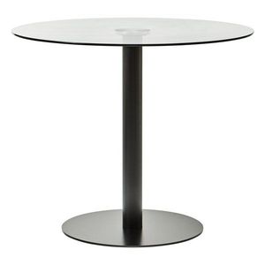 Okrúhly jedálenský stôl so sklenenou doskou ø 90 cm Metropolitan – Premier Housewares vyobraziť