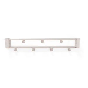 Taupe oceľový nástenný vešiak s poličkou 60 cm Rex – Spinder Design vyobraziť
