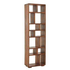 Regál z masívu rosewood v prírodnej farbe 58x190x30 cm Surati – Premier Housewares vyobraziť