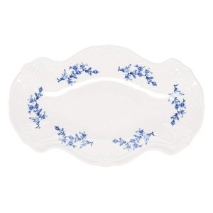 Servírovacia porcelánová tácka ø 25 cm Retro – BonBistro vyobraziť