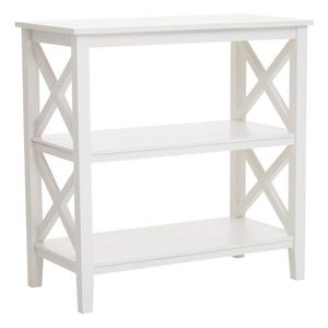 Biely regál z borovicového dreva 40x81x81 cm Heritage – Premier Housewares vyobraziť