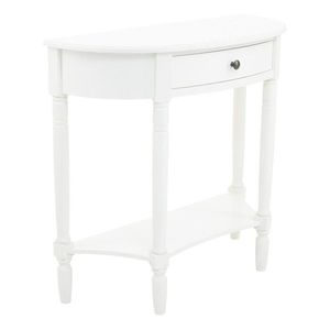 Biely konzolový stolík z borovicového dreva 32x93 cm Heritage – Premier Housewares vyobraziť
