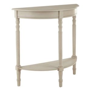 Béžový konzolový stolík z borovicového dreva 30x80 cm Heritage – Premier Housewares vyobraziť