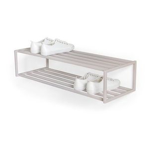 Taupe oceľová závesná skrinka na topánky 78x20, 5x30, 5 cm School – Spinder Design vyobraziť
