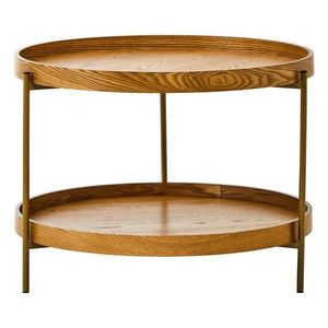 Okrúhly odkladací stolík ø 60 cm Viborg – Premier Housewares vyobraziť