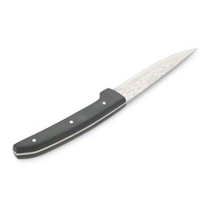 Čierne/v striebornej farbe oceľové steakové nože v súprave 4 ks Carne – BonBistro vyobraziť