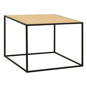 Ratanový konferenčný stolík v prírodnej farbe 60x60 cm Depok – Premier Housewares vyobraziť
