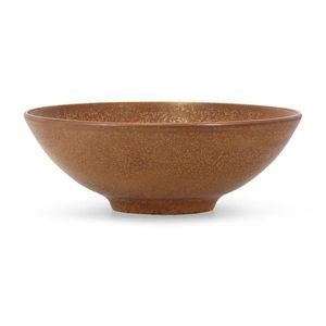 Hnedá porcelánová misa ø 21 cm Ovio – BonBistro vyobraziť