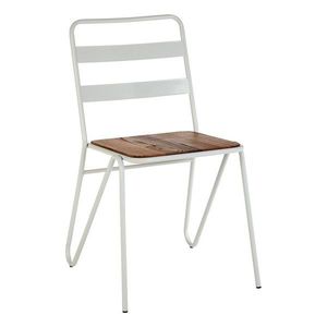 Biela/v prírodnej farbe jedálenská stolička z brestového dreva District – Premier Housewares vyobraziť