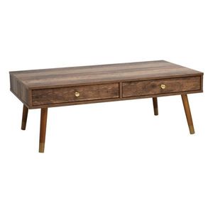 Konferenčný stolík v tmavo prírodnej farbe 59x110 cm Frida – Premier Housewares vyobraziť