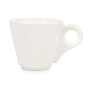 Biela porcelánová šálka na espresso 80 ml Barista – BonBistro vyobraziť