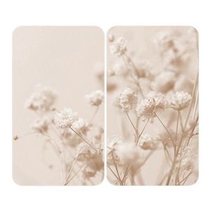 Kryt na sporák z tvrdeného skla 52x30 cm Dried Flower – Wenko vyobraziť