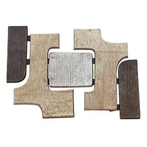 Kovová nástenná dekorácia 44x31 cm Simbolo – Premier Housewares vyobraziť