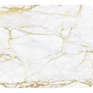Kryt na stenu pri sporáku z tvrdeného skla 50x56 cm Marble Gold – Wenko vyobraziť