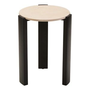 Okrúhly odkladací stolík s mramorovou doskou ø 46 cm Palermo – Premier Housewares vyobraziť