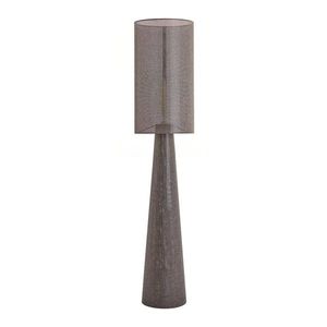 Hnedá stojacia lampa s textilným tienidlom (výška 180 cm) Micky – Light & Living vyobraziť