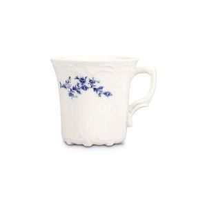 Biela/modrá porcelánová šálka na cappuccino 200 ml Retro – BonBistro vyobraziť