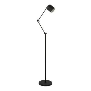 Čierna stojacia lampa so stmievačom (výška 150 cm) Rijeka – Light & Living vyobraziť