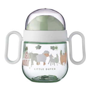 Svetlozelený tritanový detský hrnček 200 ml Little Farm by Little Dutch – Mepal vyobraziť