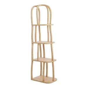 Regál z mangového dreva v svetlo prírodnej farbe 53x175x40 cm Lowe – Light & Living vyobraziť