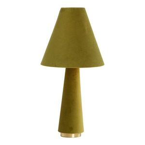 Zelená stolová lampa s textilným tienidlom (výška 61 cm) Devia – Light & Living vyobraziť