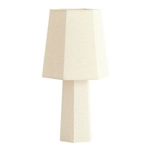 Krémovobiela stolová lampa s textilným tienidlom (výška 50 cm) Musabo – Light & Living vyobraziť